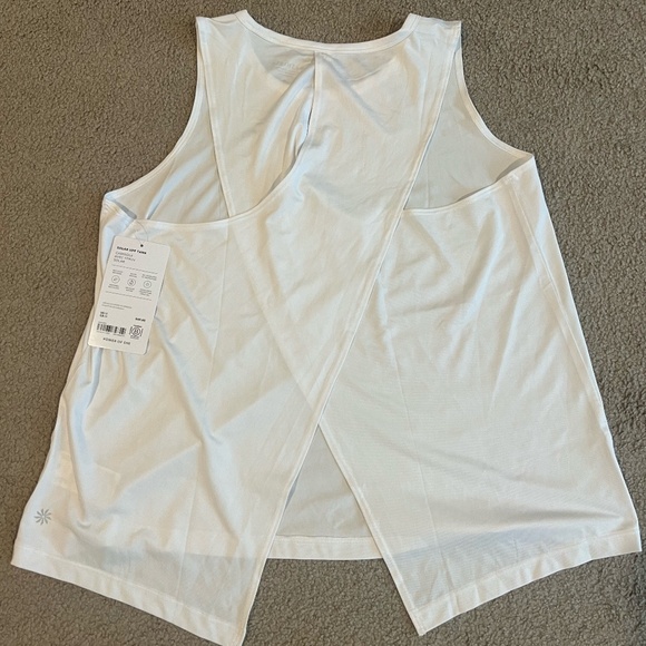 Athleta SOLAR UPF TANK, White, M, New with Tag - Picture 4 of 6
